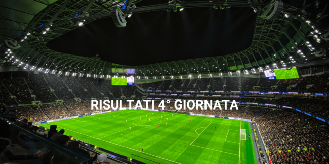 Risultati 4a giornata